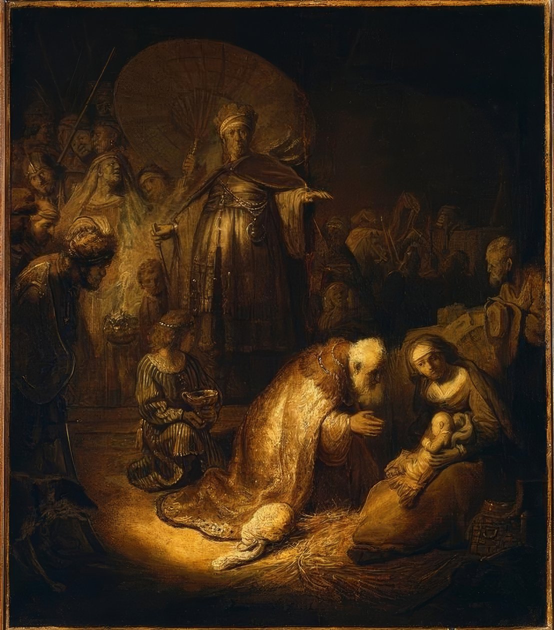 Maagien palvominen tekijältä Rembrandt van Rijn