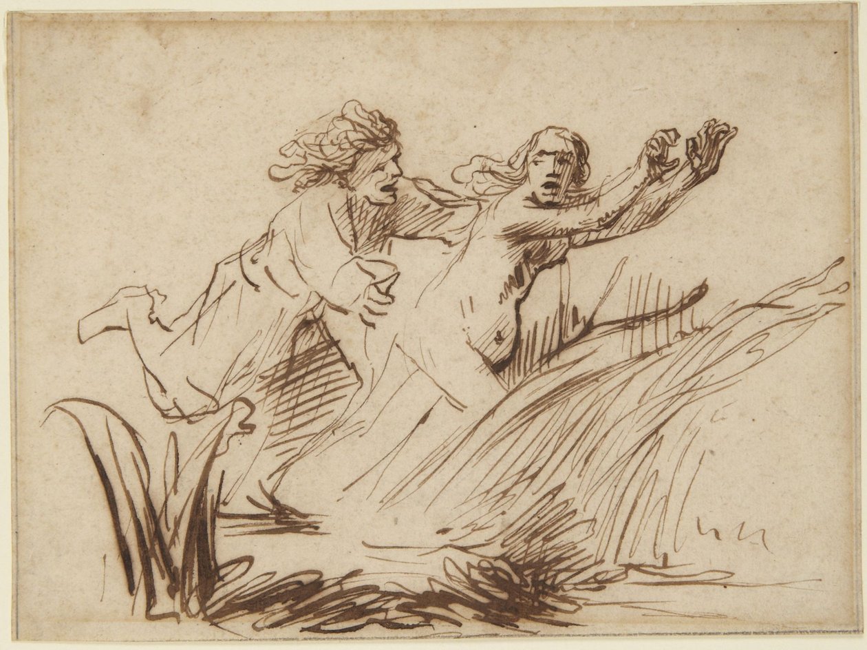 Apollo ja Daphne tekijältä Rembrandt van Rijn