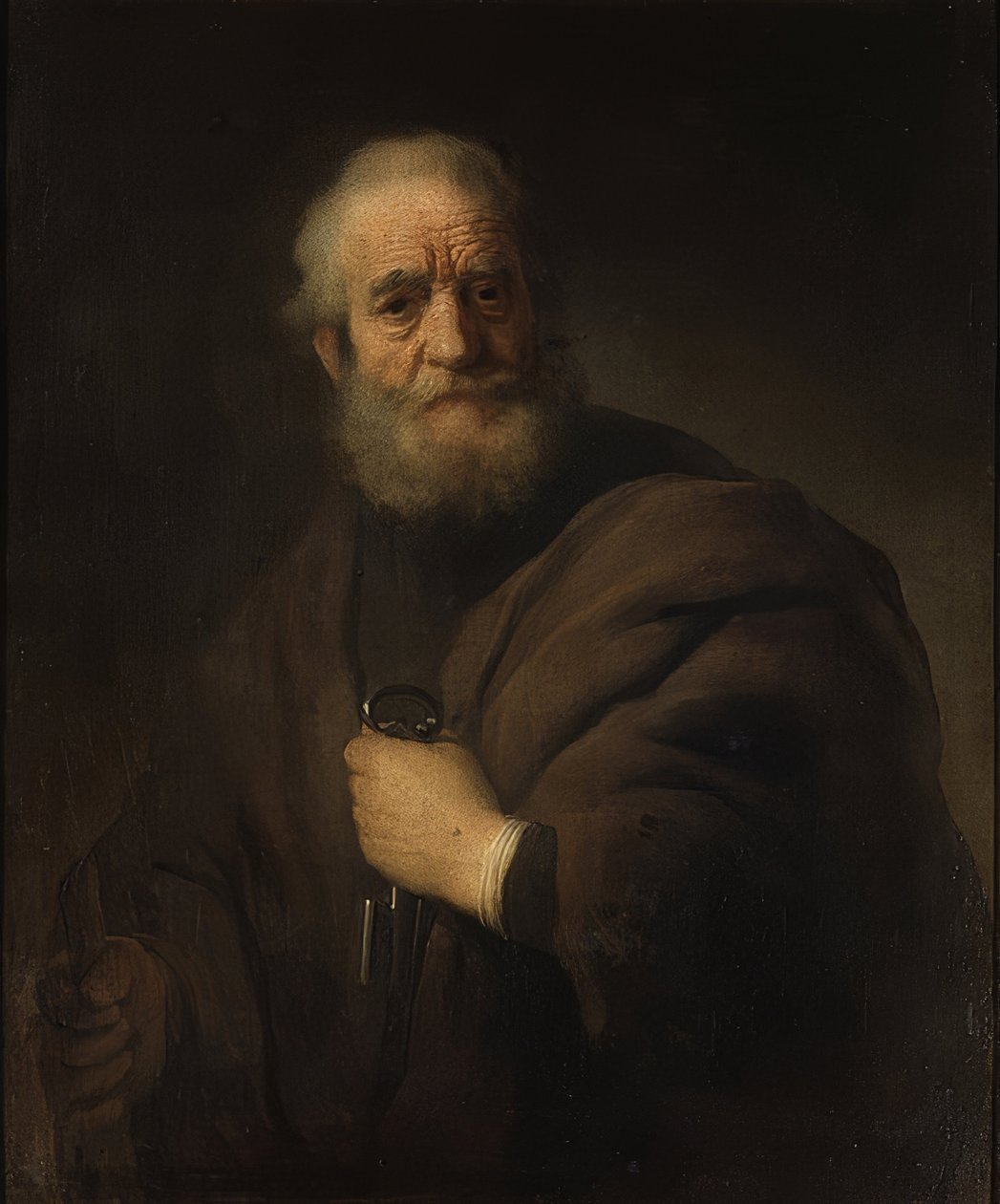 Apostoli Petus. 1632 tekijältä Rembrandt van Rijn