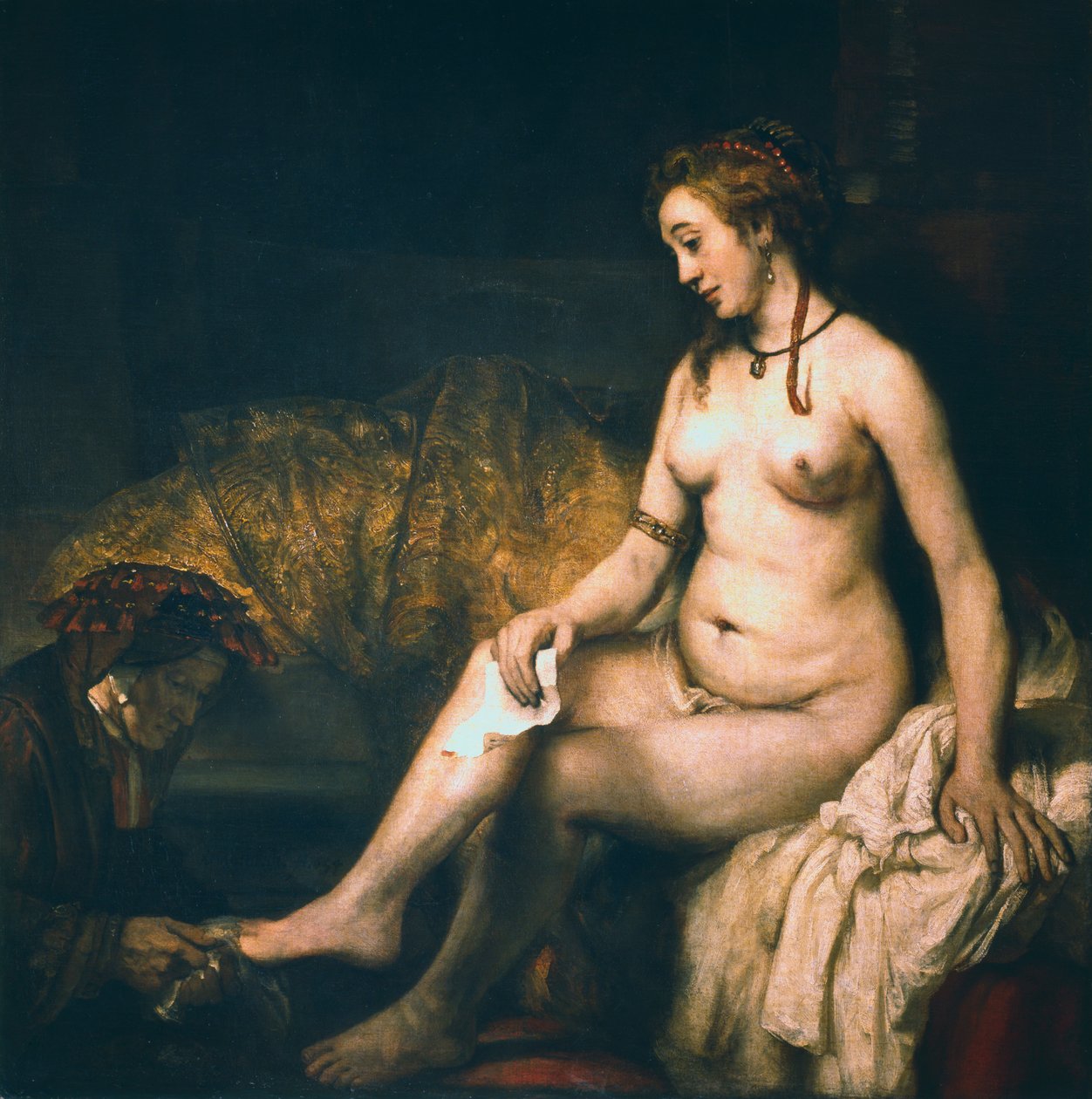 Batseba Bathissaan, 1654. tekijältä Rembrandt van Rijn