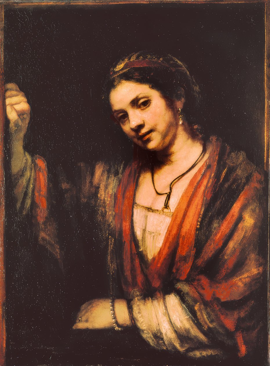 Bildnis der Hendrickje Stoffels tekijältä Rembrandt van Rijn