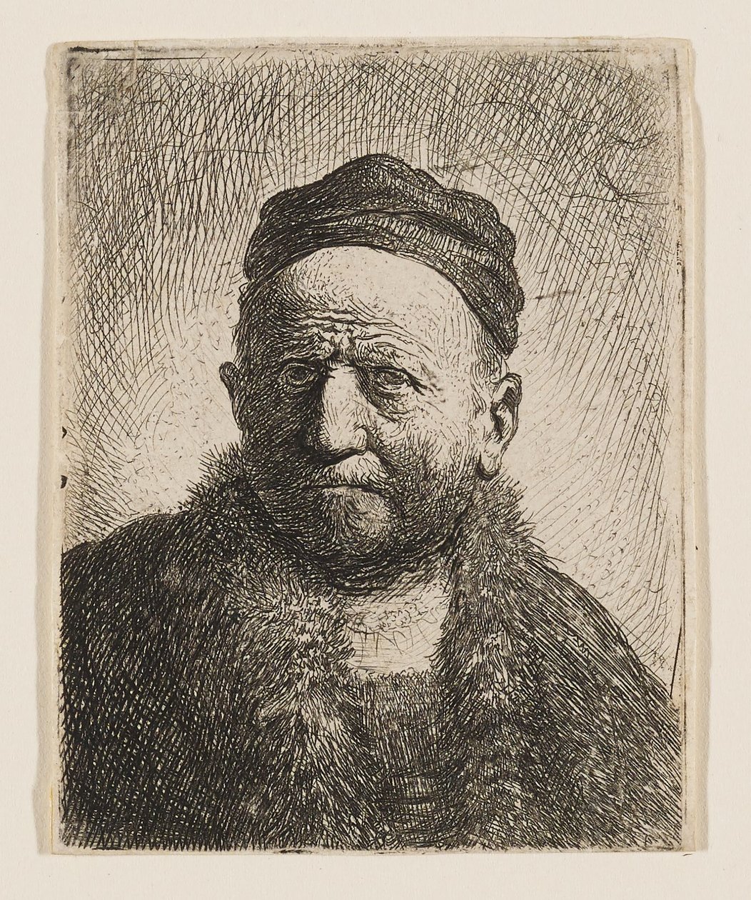 Miehen rintakuva (Rembrandtin isä?) tekijältä Rembrandt van Rijn