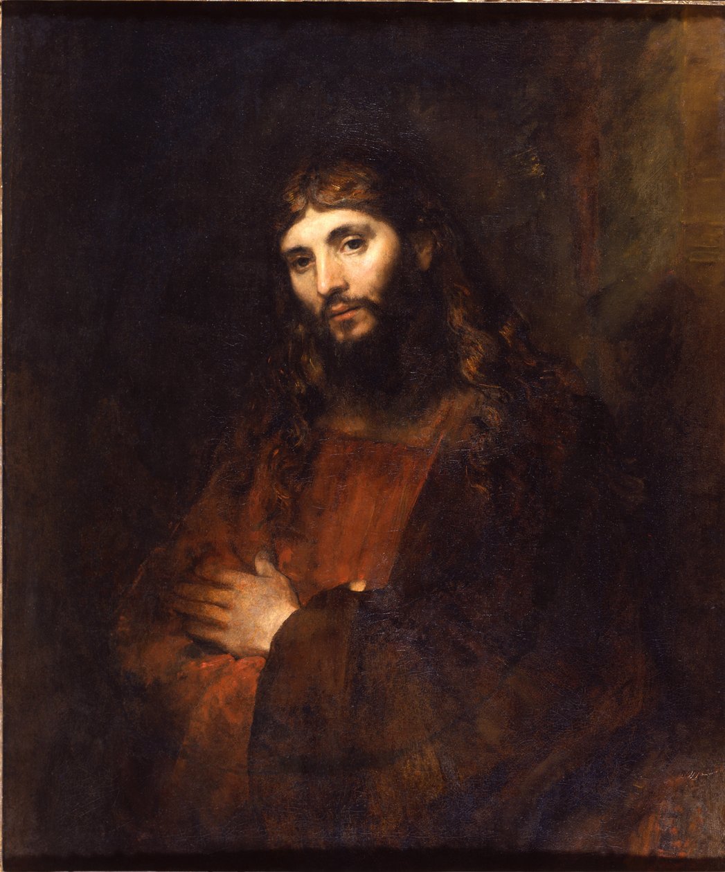 Kristus kädet ristissä, 1656-1661 tekijältä Rembrandt van Rijn