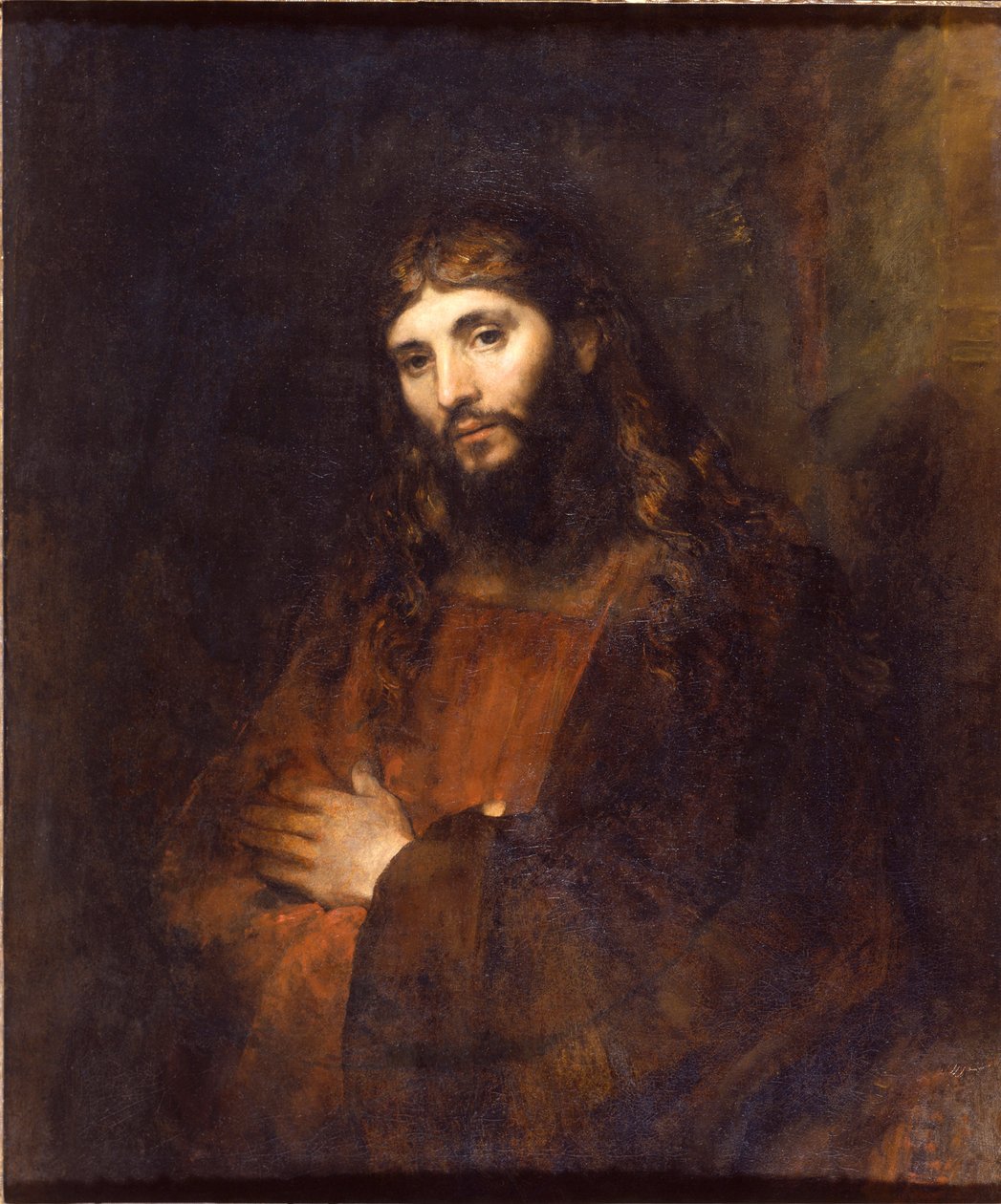 Rembrandt van Rhijnin Kristus kädet ristissä (1606-1669) tekijältä Rembrandt van Rijn