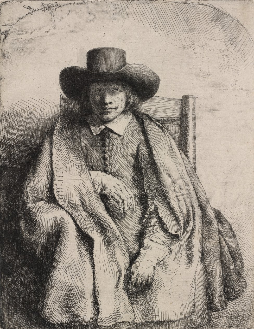 Clement de Jonghe, 1651. tekijältä Rembrandt van Rijn