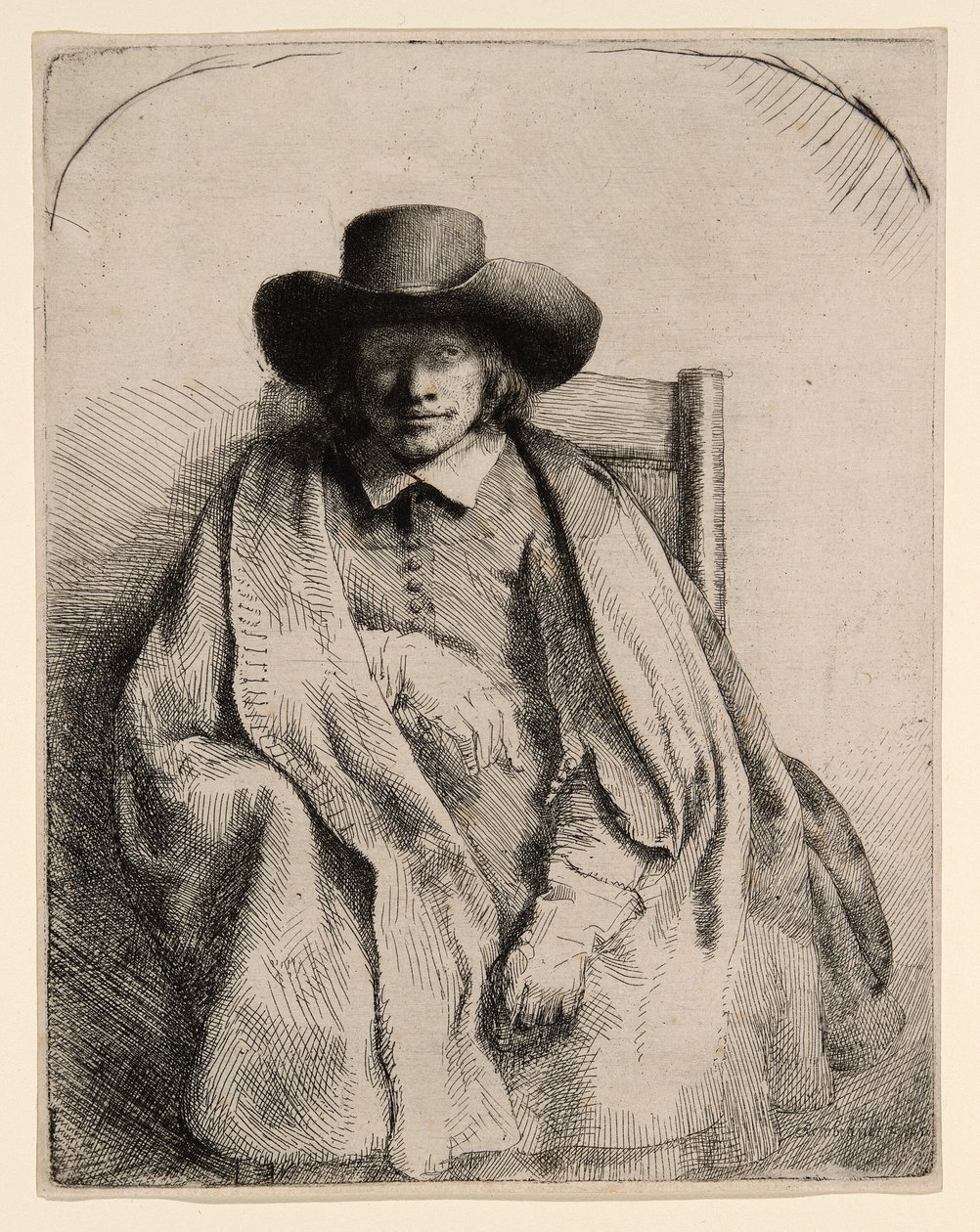 Clement de Jonghe, painotuotteiden myyjä tekijältä Rembrandt van Rijn