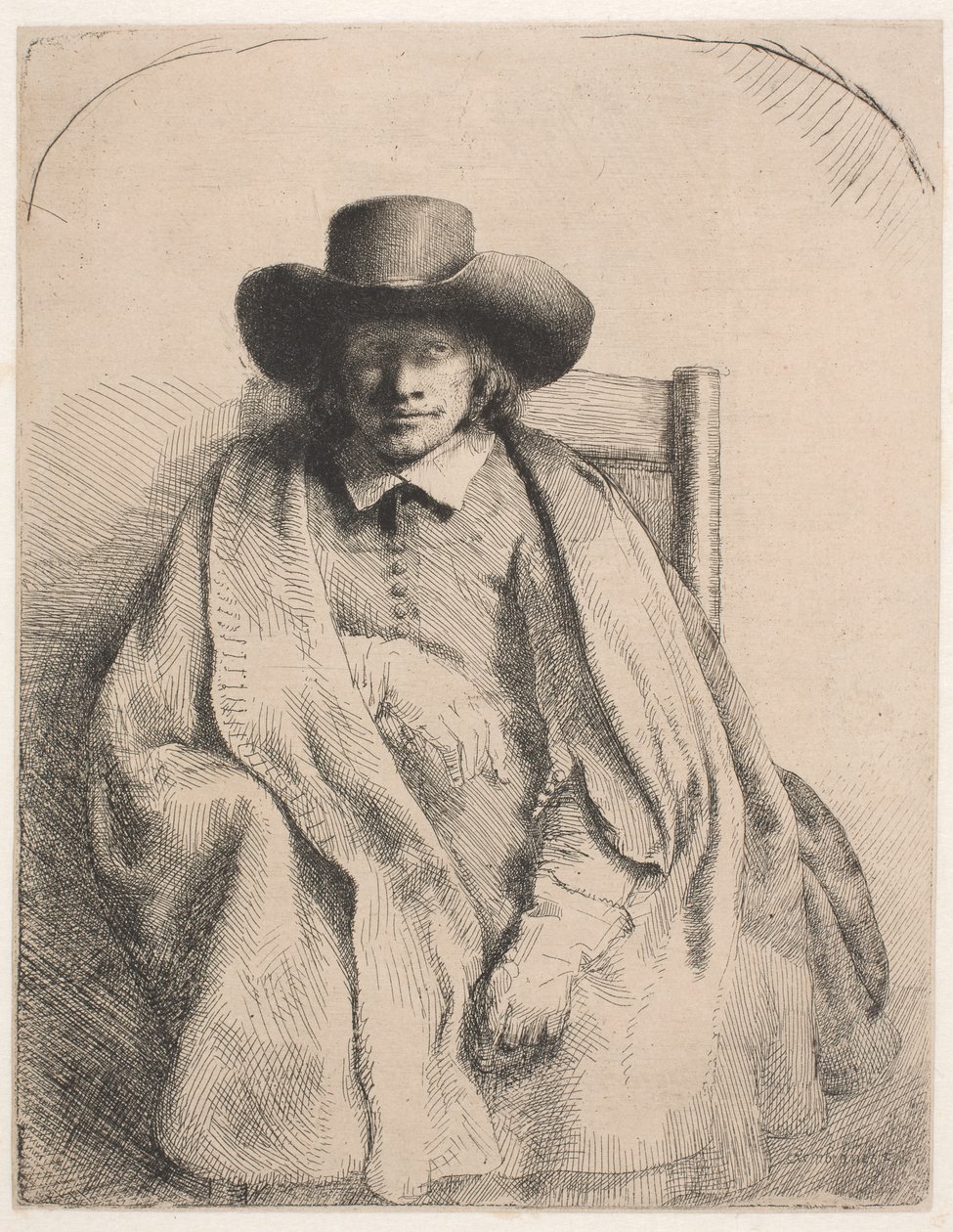 Clement de Jonghe, painotuotteiden myyjä tekijältä Rembrandt van Rijn
