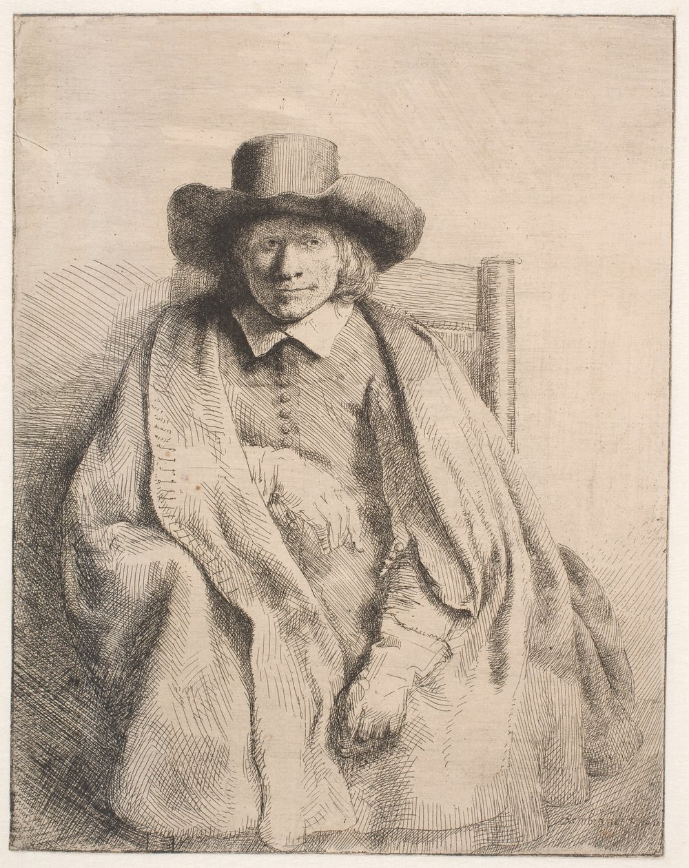 Clement de Jonghe, painotuotteiden myyjä tekijältä Rembrandt van Rijn