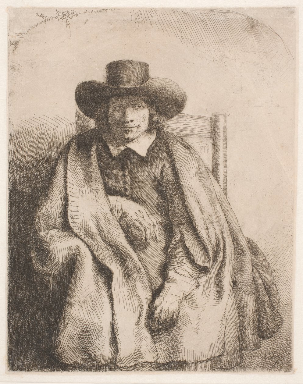 Clement de Jonghe, painotuotteiden myyjä tekijältä Rembrandt van Rijn