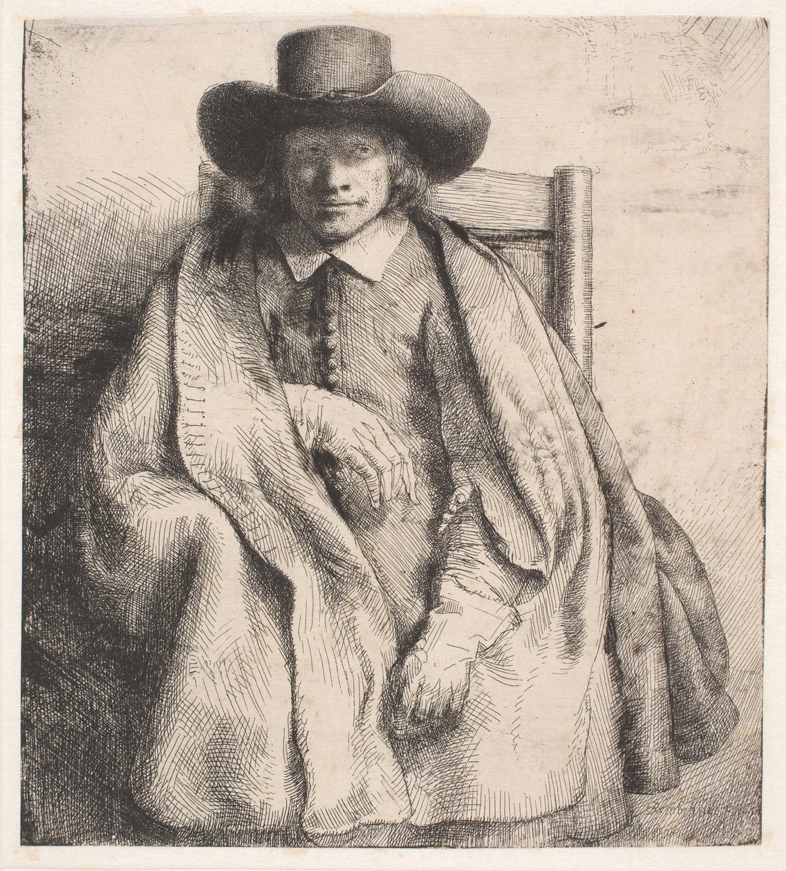 Clement de Jonghe, painotuotteiden myyjä tekijältä Rembrandt van Rijn