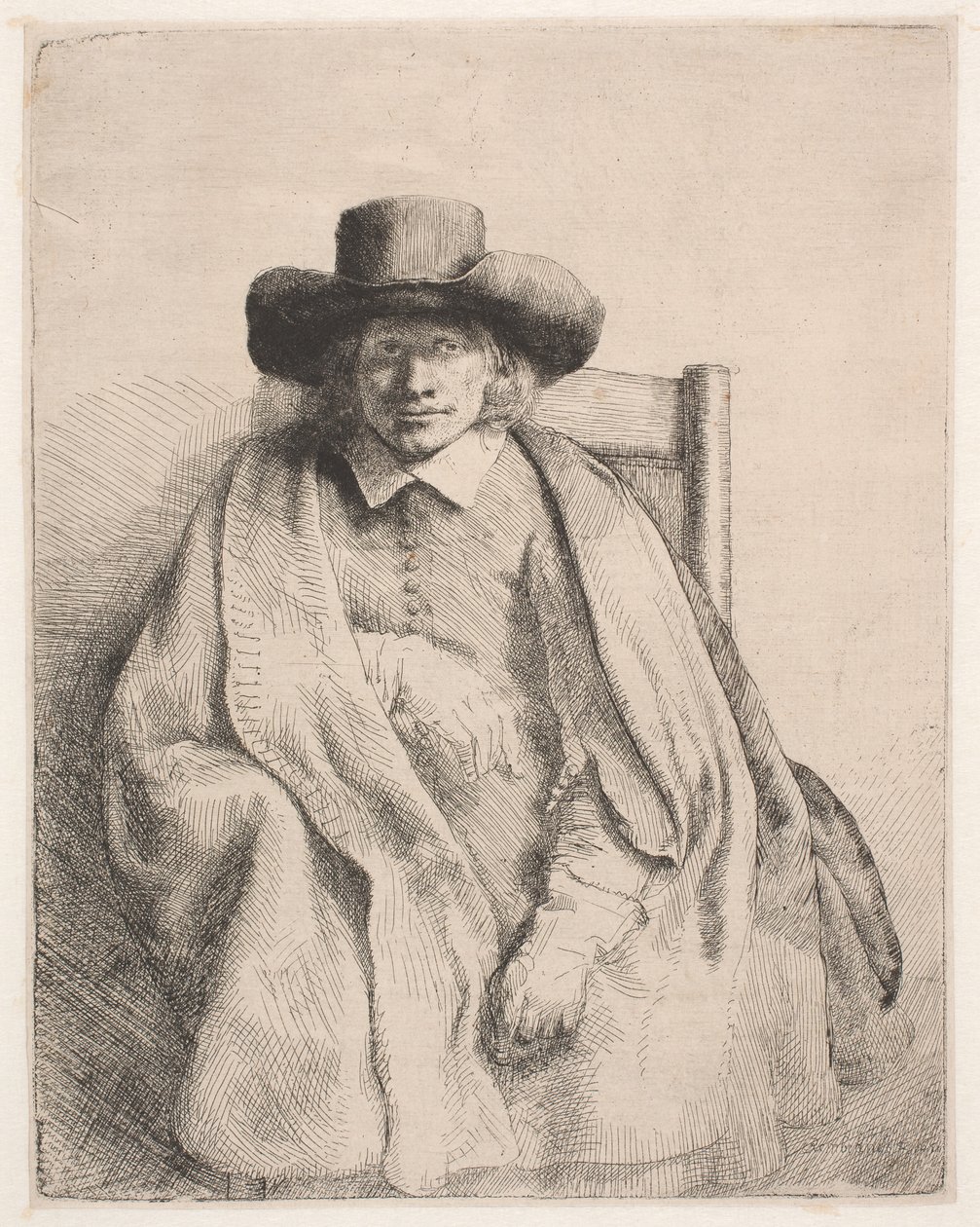 Clement de Jonghe, painotuotteiden myyjä tekijältä Rembrandt van Rijn