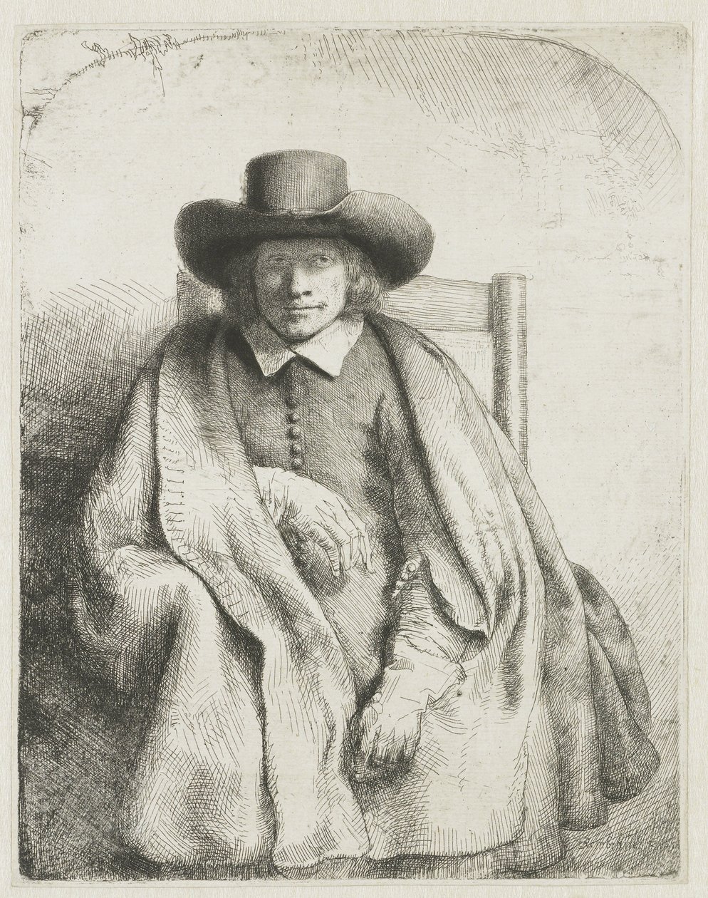 Clement de Jonghe, painotuotteiden myyjä tekijältä Rembrandt van Rijn