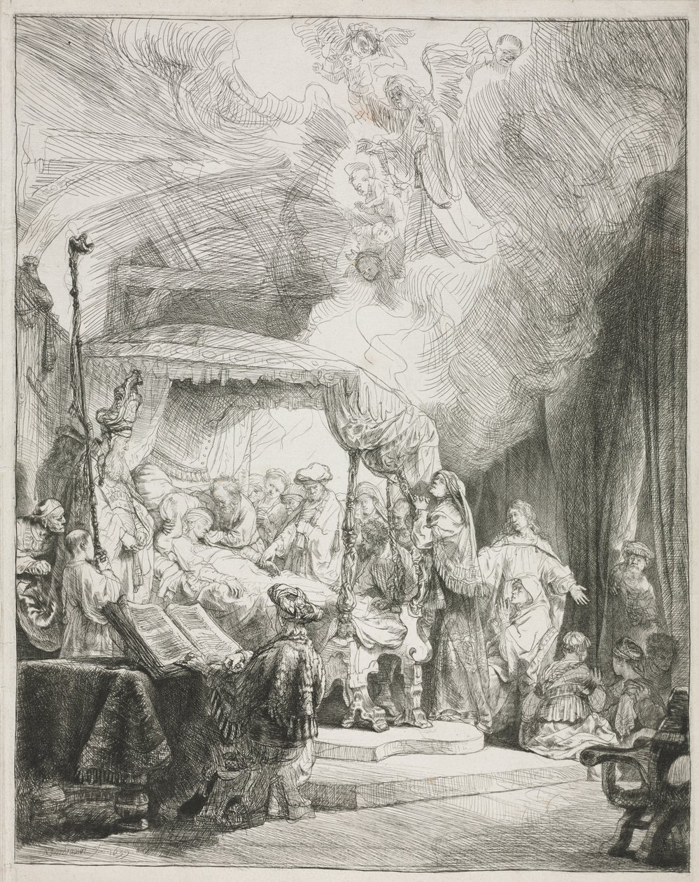 Neitsyen kuolema tekijältä Rembrandt van Rijn