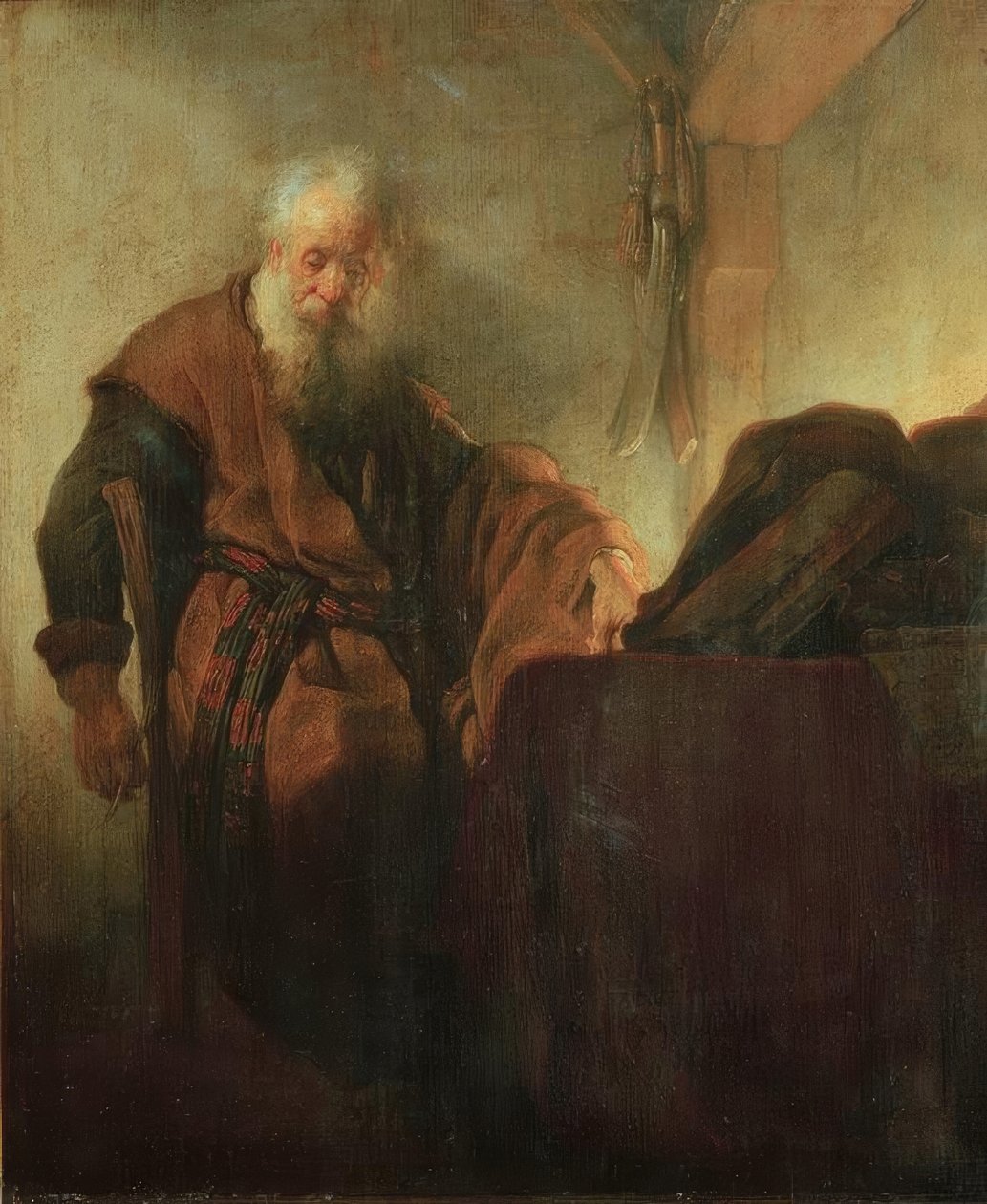 Der Apostel Paulus im Nachdenken tekijältä Rembrandt van Rijn