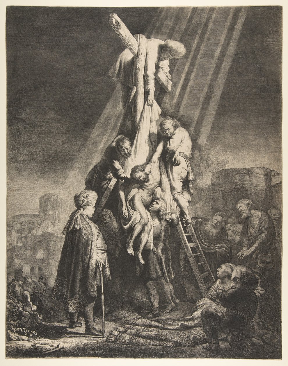 Laskeutuminen ristiltä, 1633. tekijältä Rembrandt van Rijn
