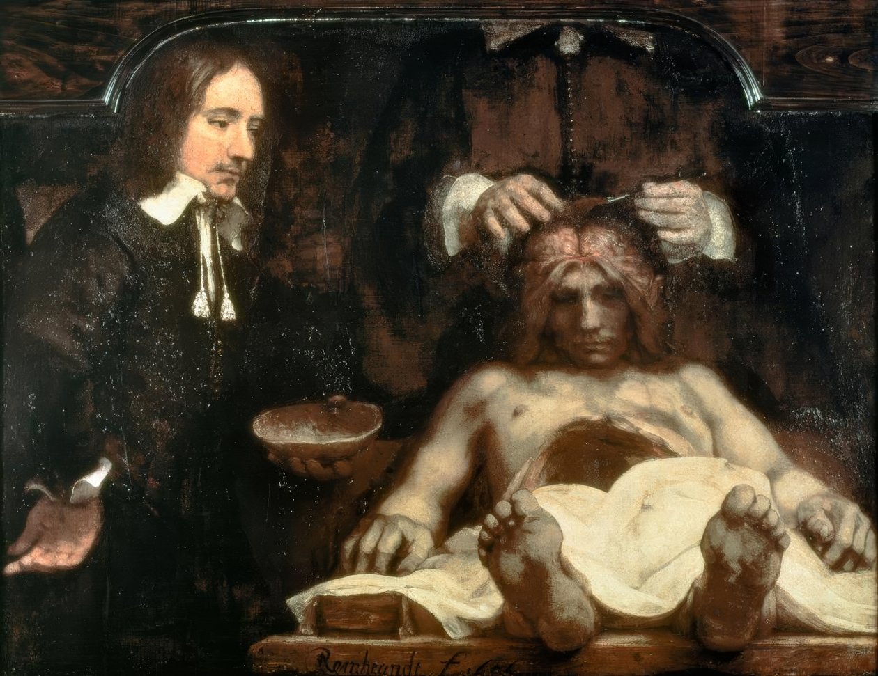 Tohtori Johan Deijmanin anatomia tekijältä Rembrandt van Rijn