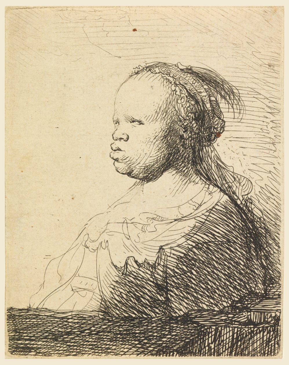 "valkoinen musta" tekijältä Rembrandt van Rijn