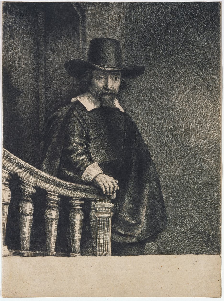 Ephraim Bueno (Bonus), lääkäri tekijältä Rembrandt van Rijn