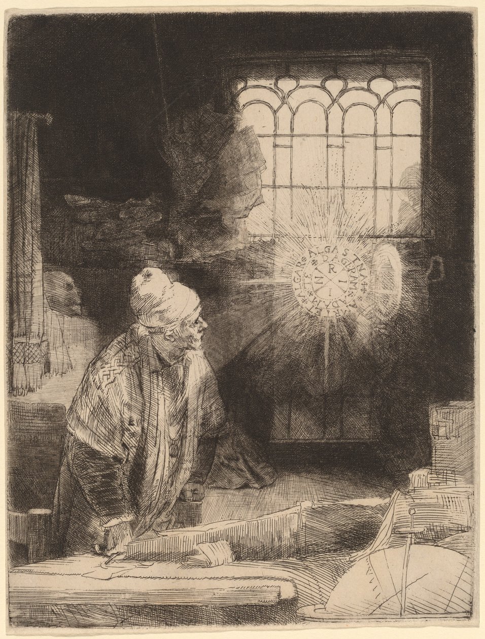 Faust tekijältä Rembrandt van Rijn