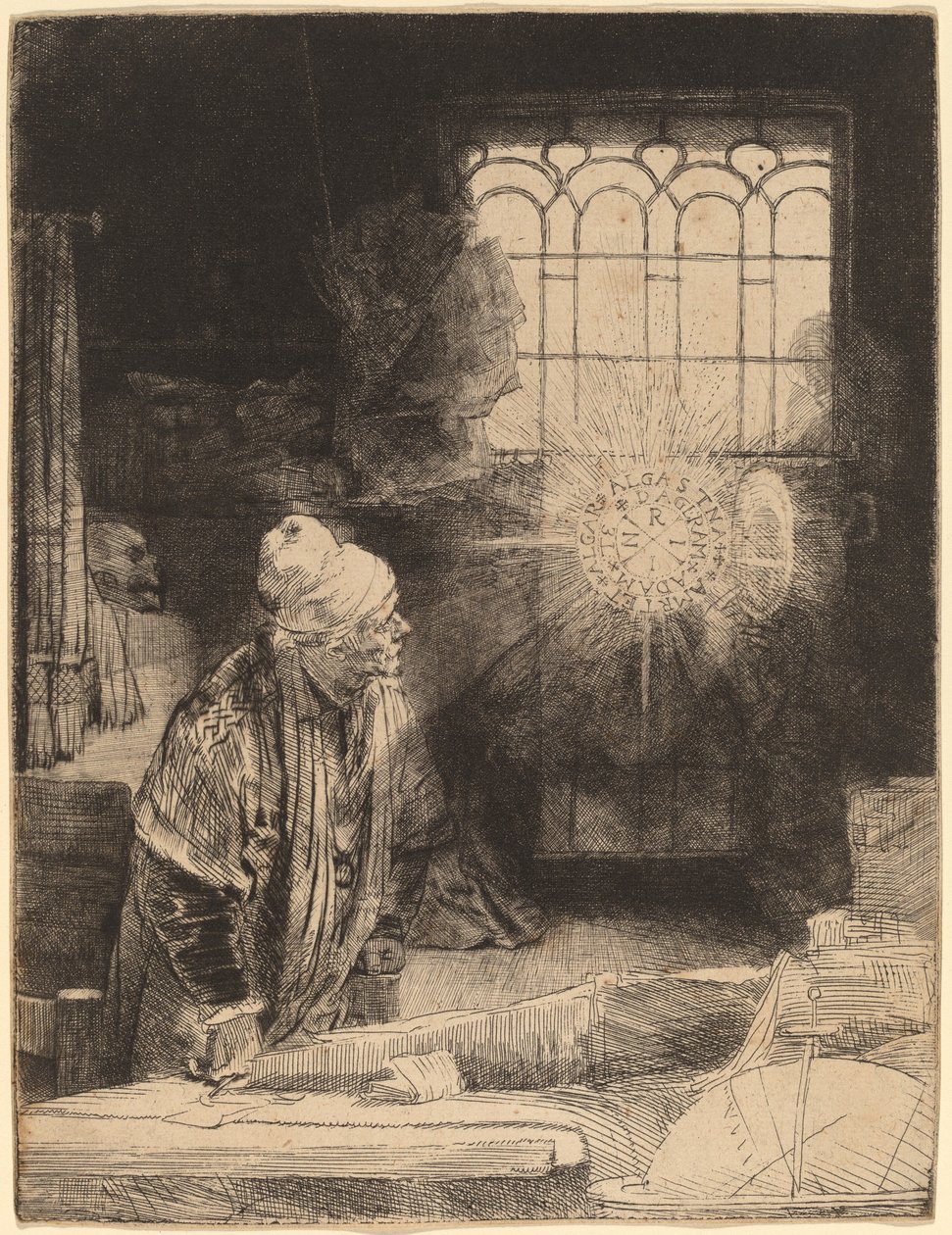 Faust tekijältä Rembrandt van Rijn