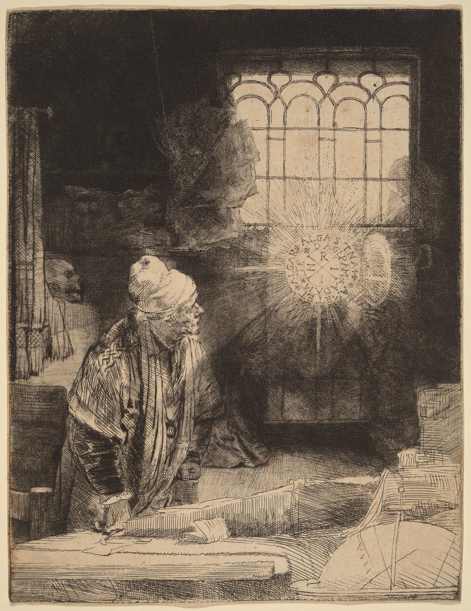 Faust tekijältä Rembrandt van Rijn