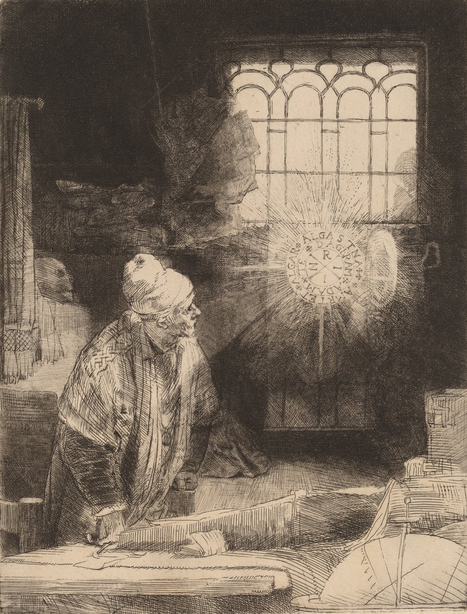 Faust, c. 1652. tekijältä Rembrandt van Rijn