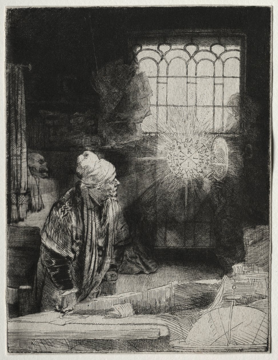 Faustus, c. 1652. tekijältä Rembrandt van Rijn