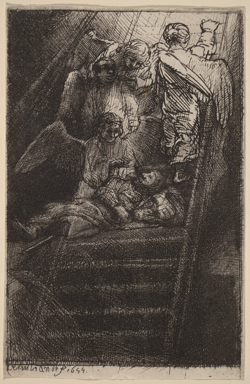Jaakobin tikkaat tekijältä Rembrandt van Rijn