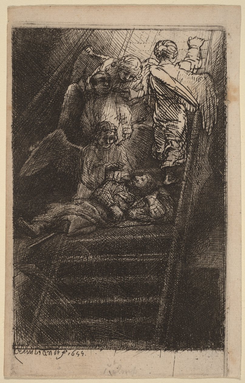 Jaakobin tikkaat tekijältä Rembrandt van Rijn