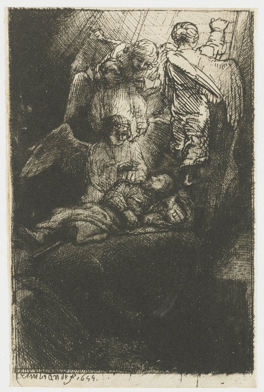 Jaakobin tikkaat tekijältä Rembrandt van Rijn