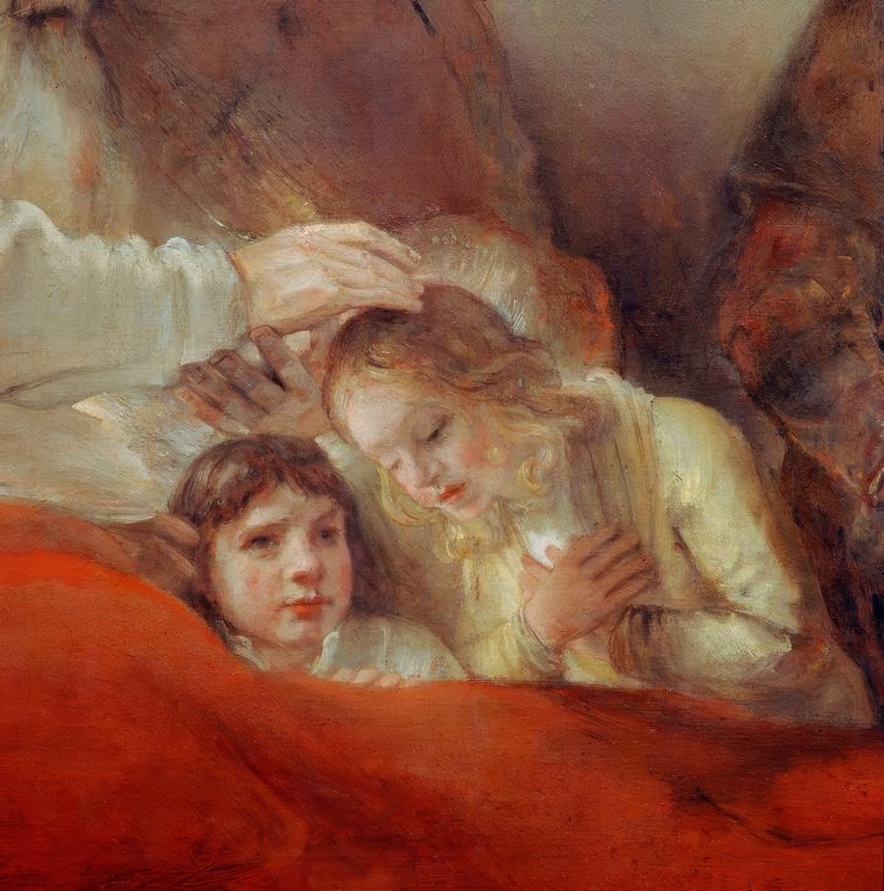 Jaakobin siunaus tekijältä Rembrandt van Rijn