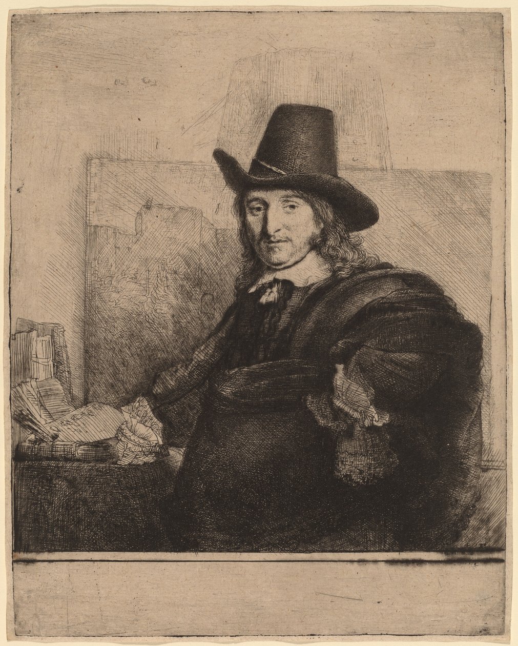 Jan Asselijn tekijältä Rembrandt van Rijn