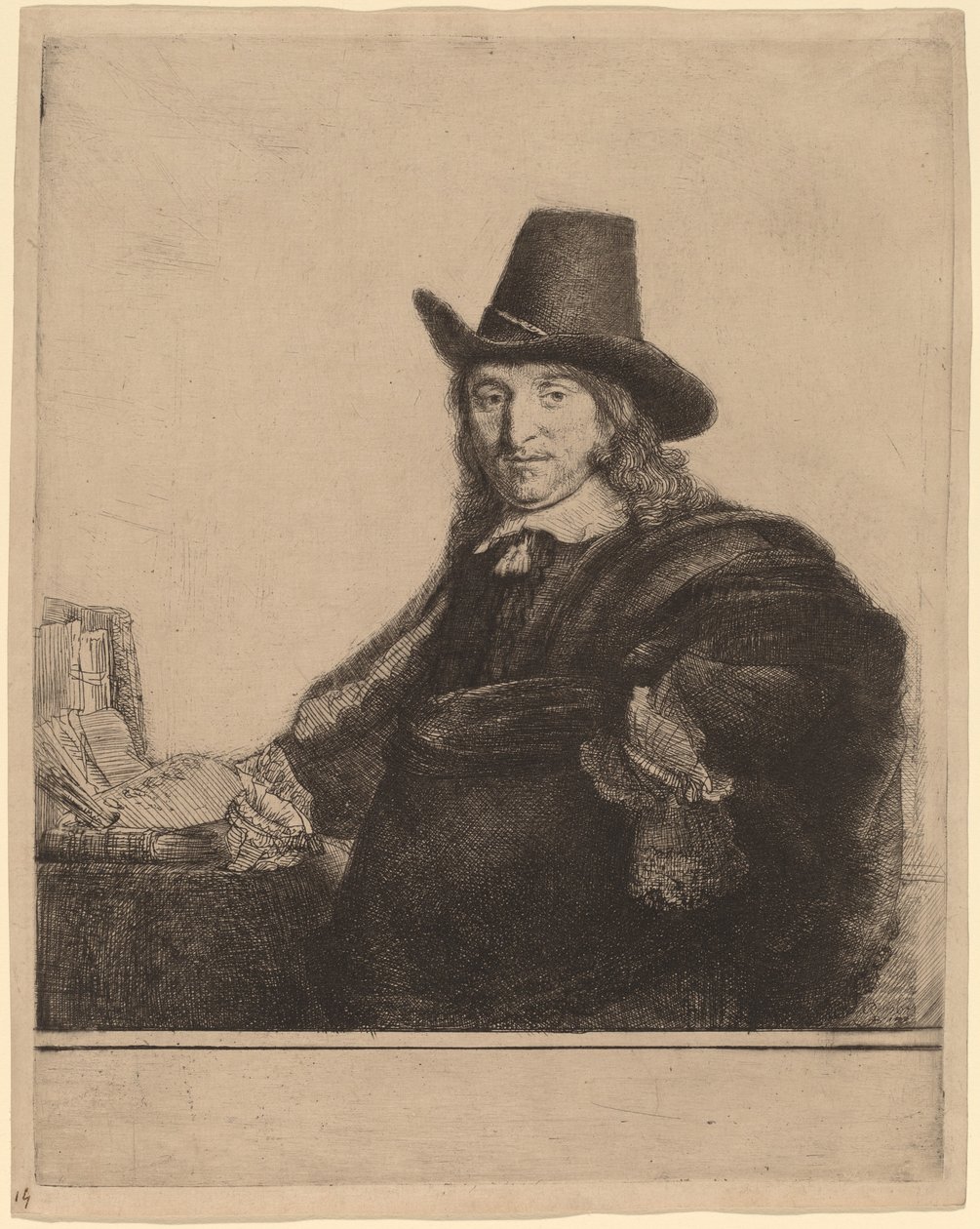 Jan Asselijn tekijältä Rembrandt van Rijn