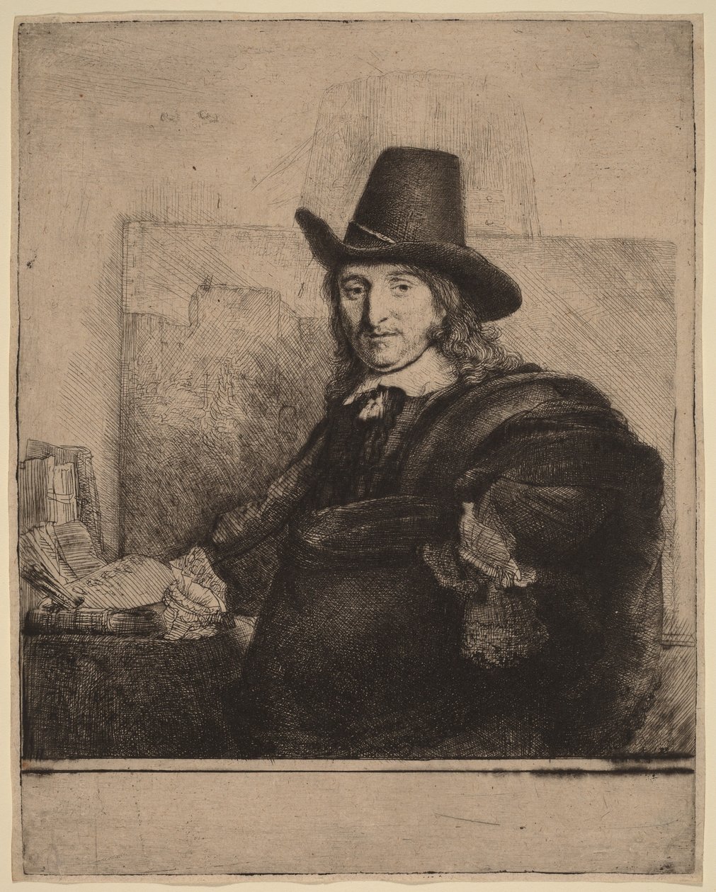 Jan Asselijn tekijältä Rembrandt van Rijn