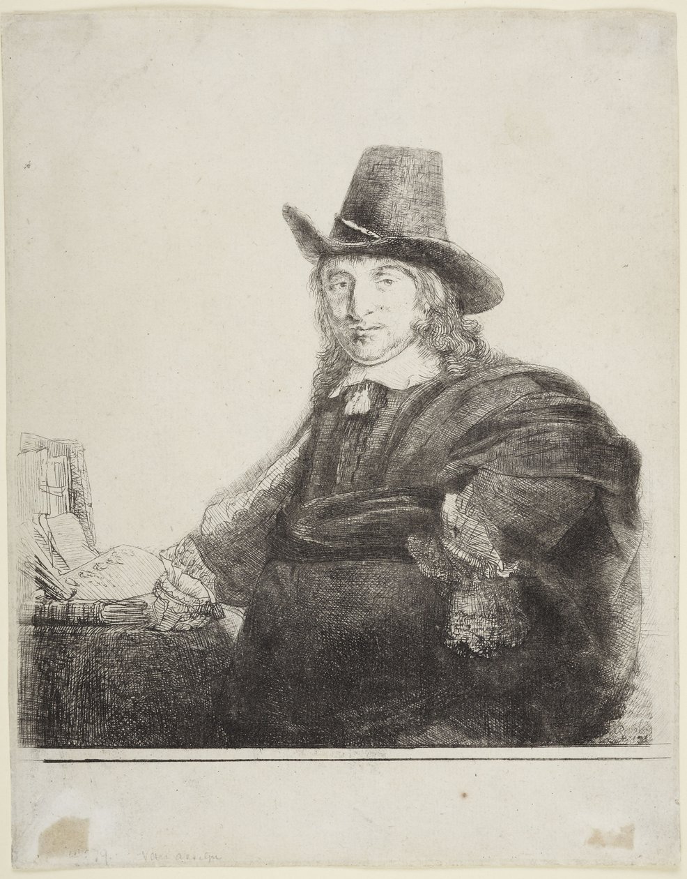Jan Asselyn, taidemaalari tekijältä Rembrandt van Rijn