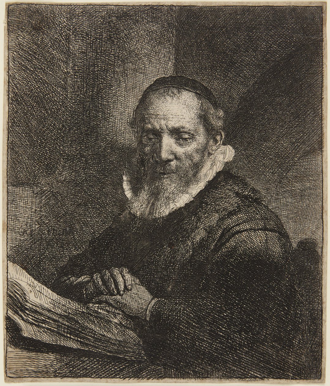 Jan Cornelis Sylvius tekijältä Rembrandt van Rijn
