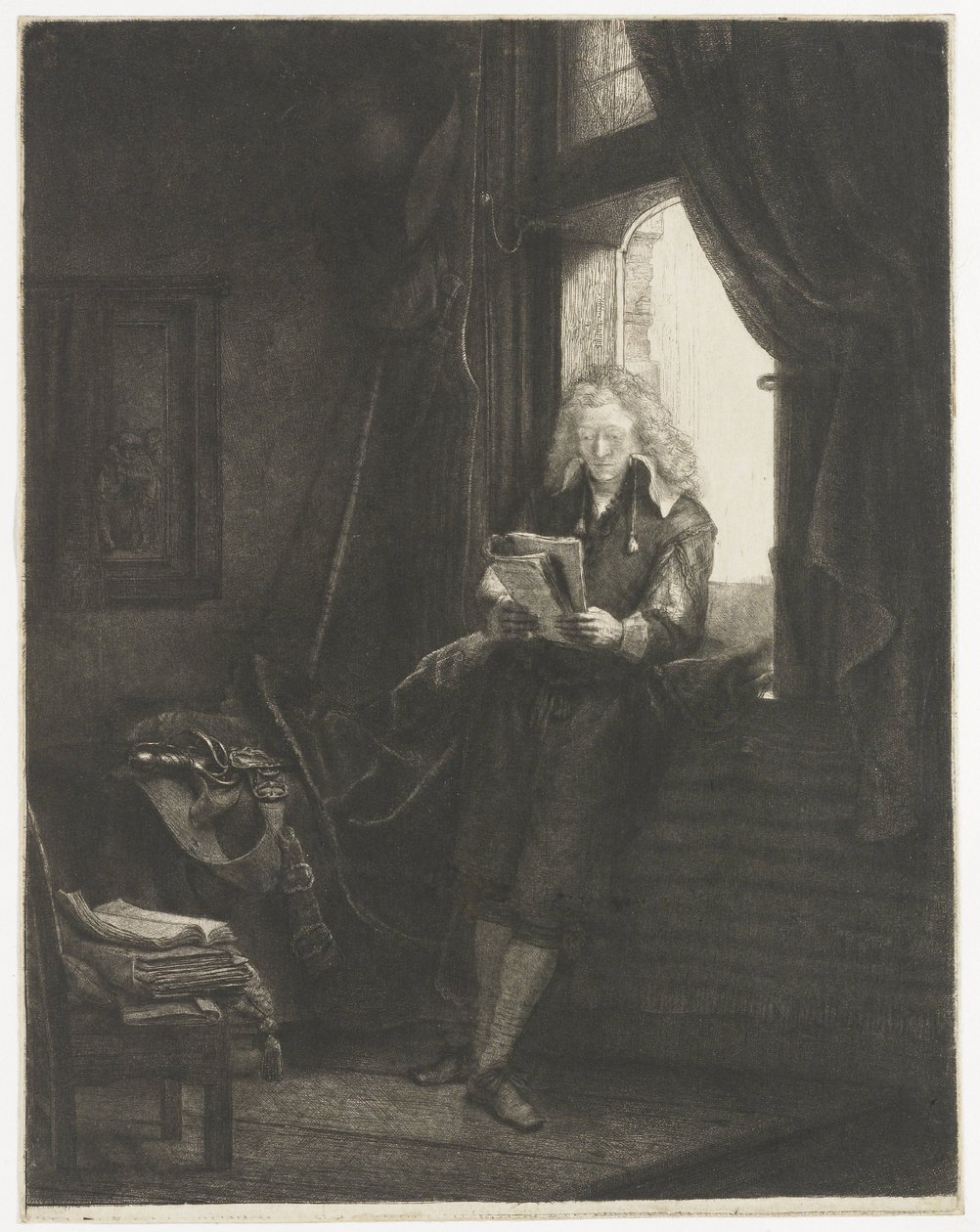 Jan Six tekijältä Rembrandt van Rijn