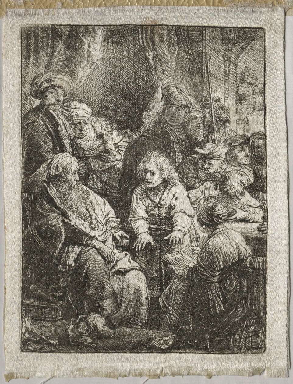 Joseph Telling his Dreams tekijältä Rembrandt van Rijn