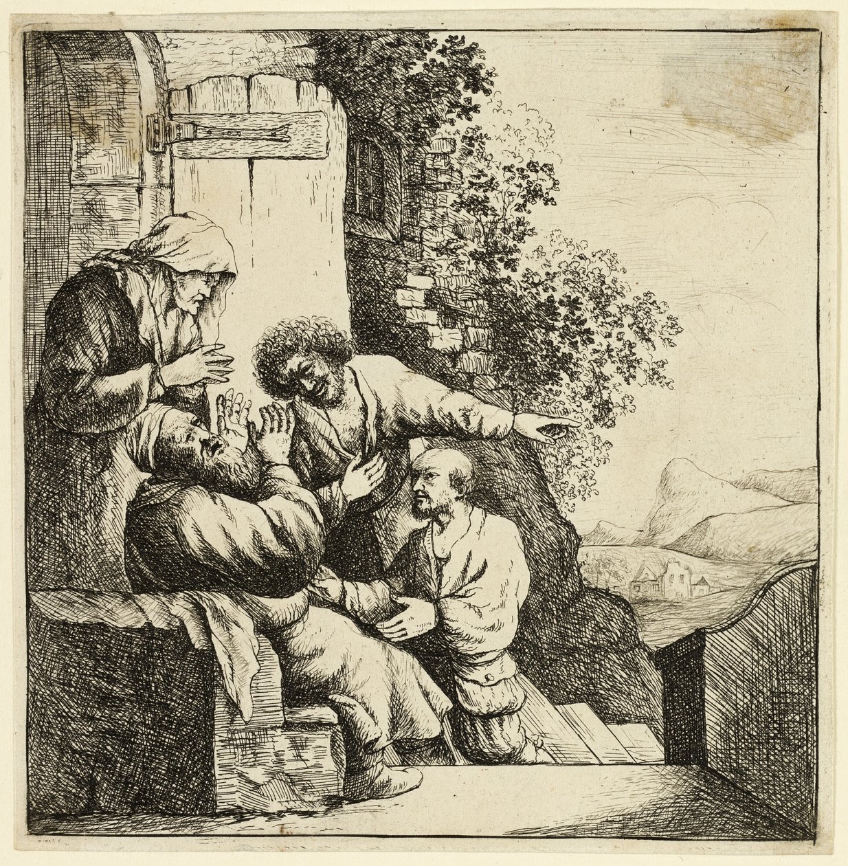 Joosefin takki tuodaan Jaakobille tekijältä Rembrandt van Rijn