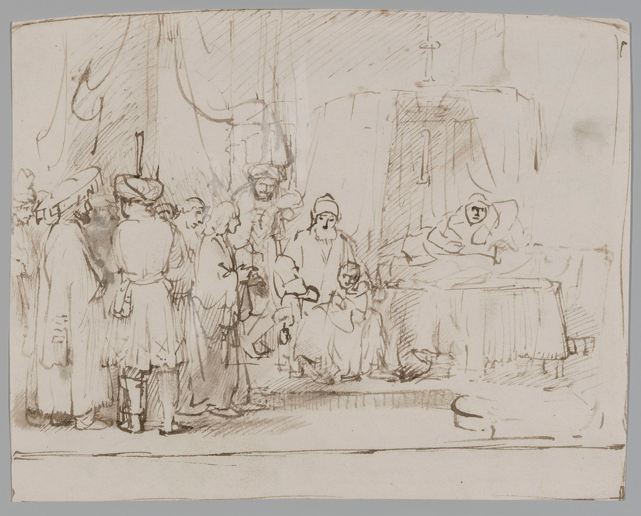 Joosef kertoo unensa vanhemmilleen ja veljilleen tekijältä Rembrandt van Rijn
