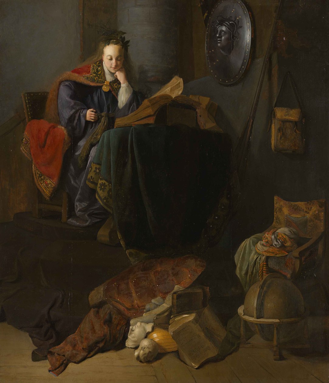 Minerva. tekijältä Rembrandt van Rijn