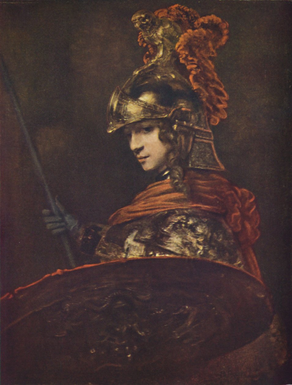 Pallas Athene, c1657, c1950. tekijältä Rembrandt van Rijn