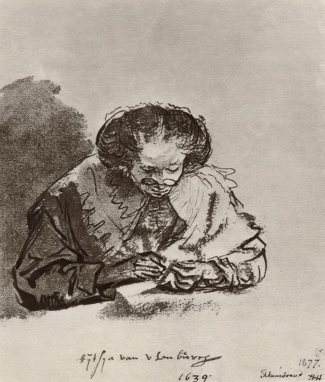 Titia van Uylenburghin muotokuva tekijältä Rembrandt van Rijn