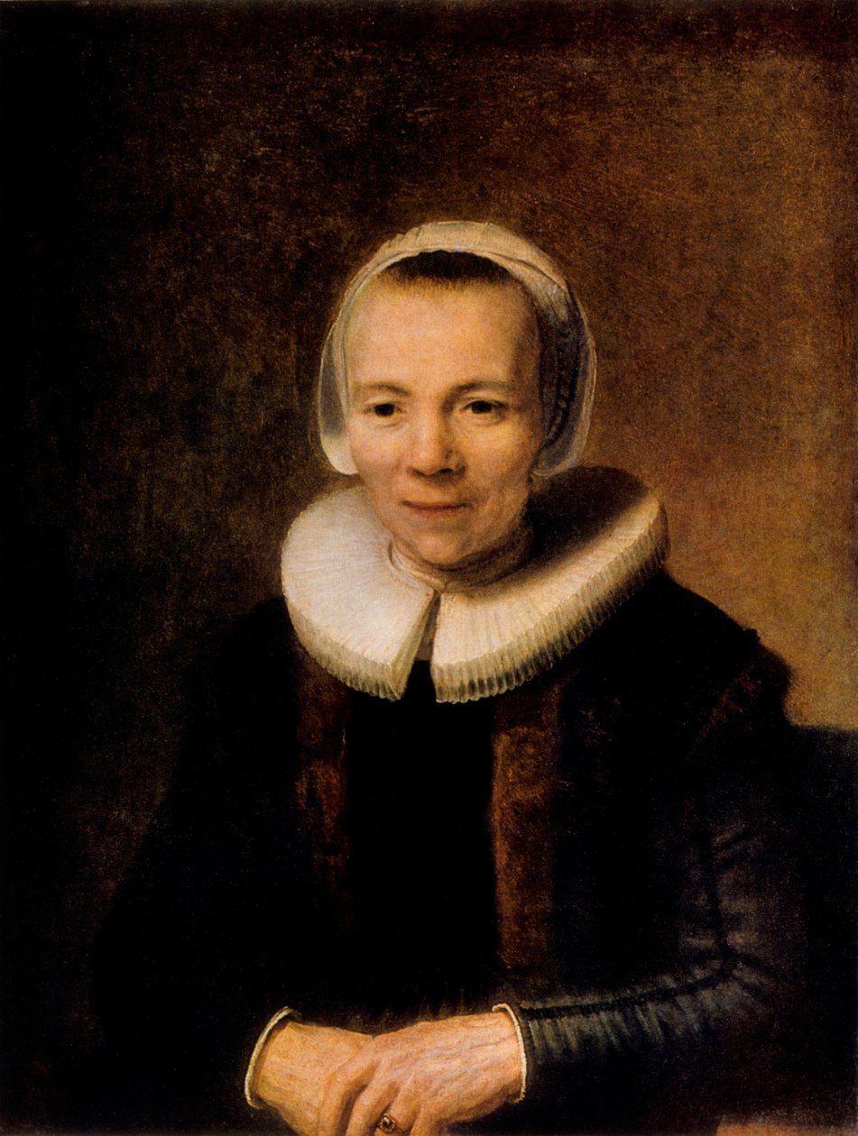 Baertje Martensin muotokuva, 1649 tekijältä Rembrandt van Rijn