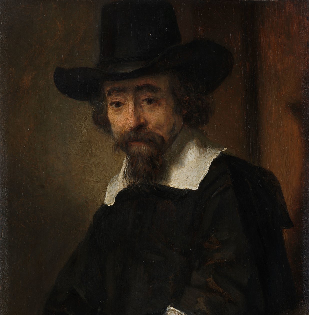 Ephraim Wellin muotokuva Tohtori Ephraim Wellin muotokuva tekijältä Rembrandt van Rijn