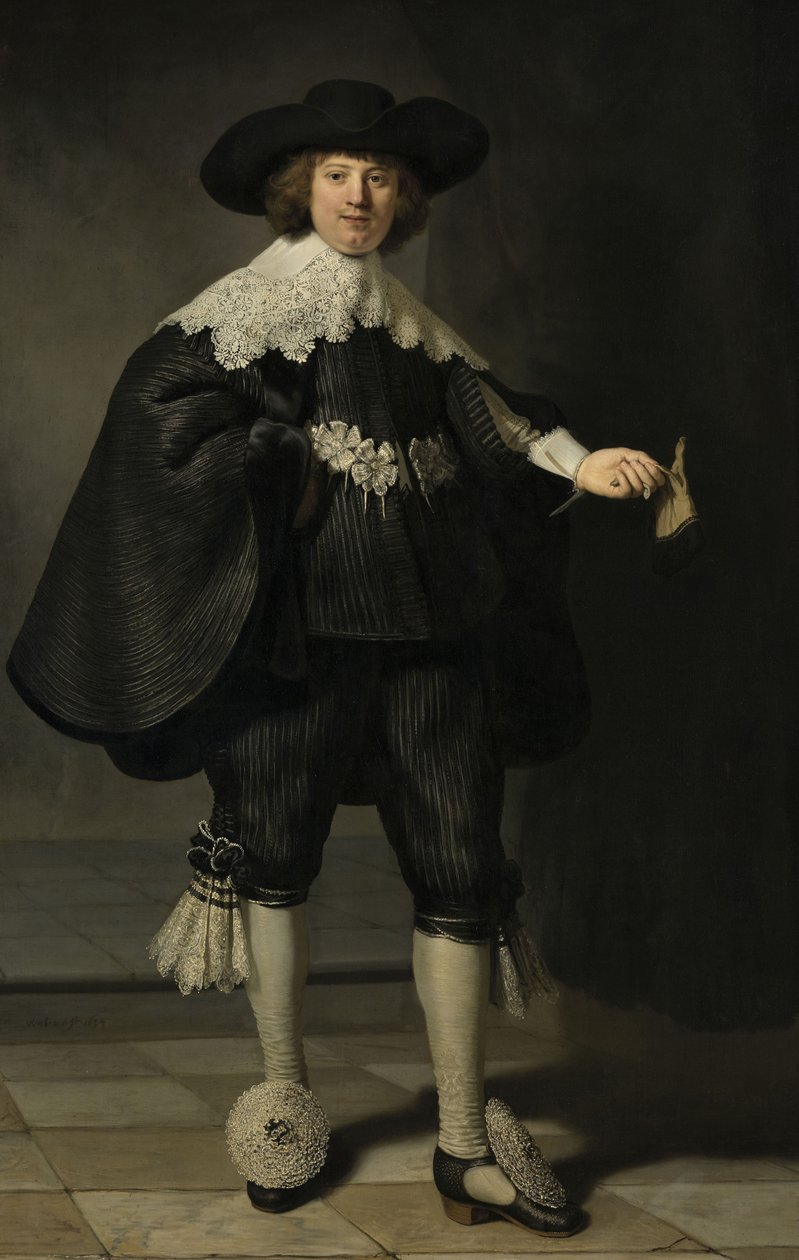 Marten Soolmansin muotokuva, 1634 tekijältä Rembrandt van Rijn
