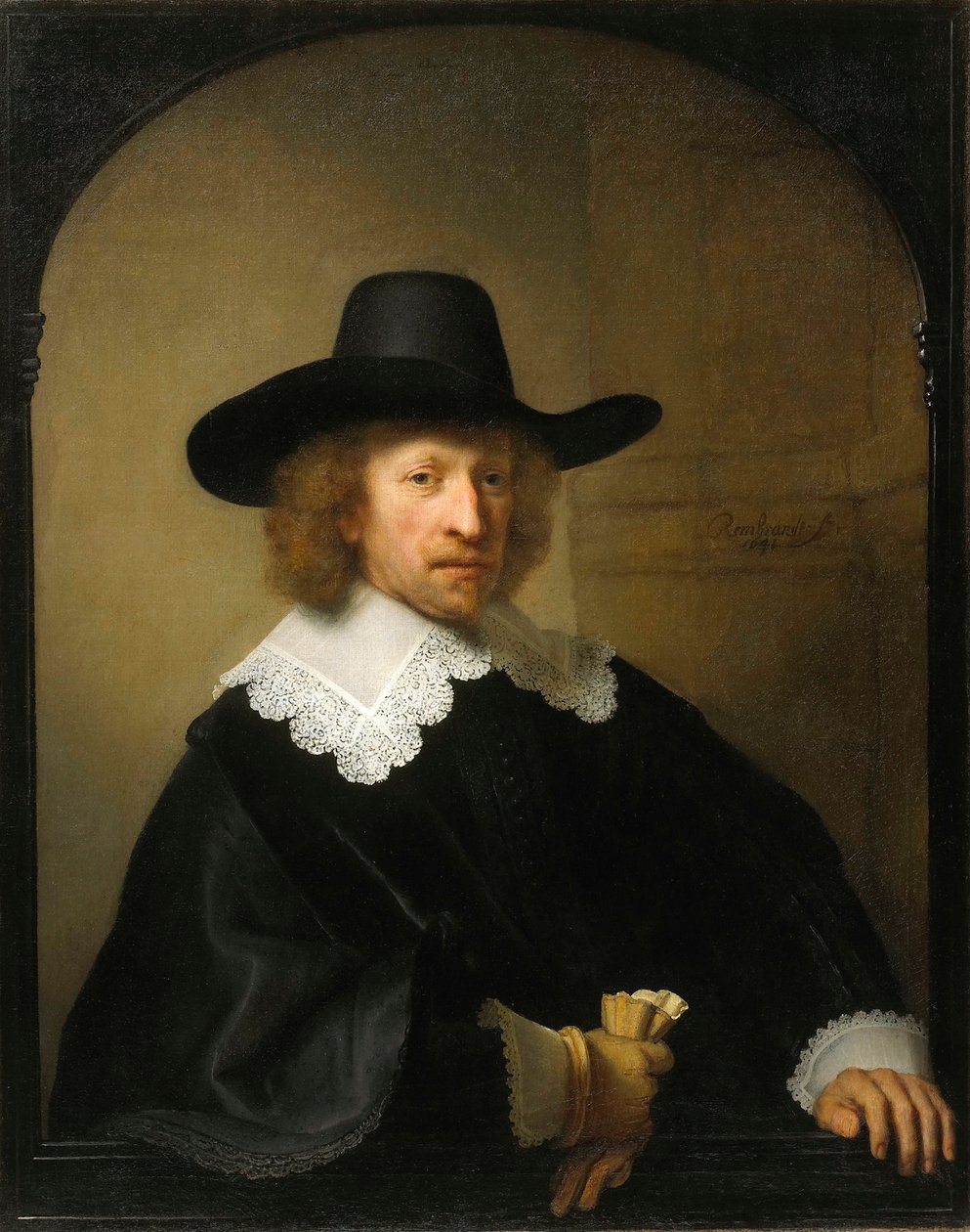 Nicolaes van Bambeeckin muotokuva, 1641. tekijältä Rembrandt van Rijn