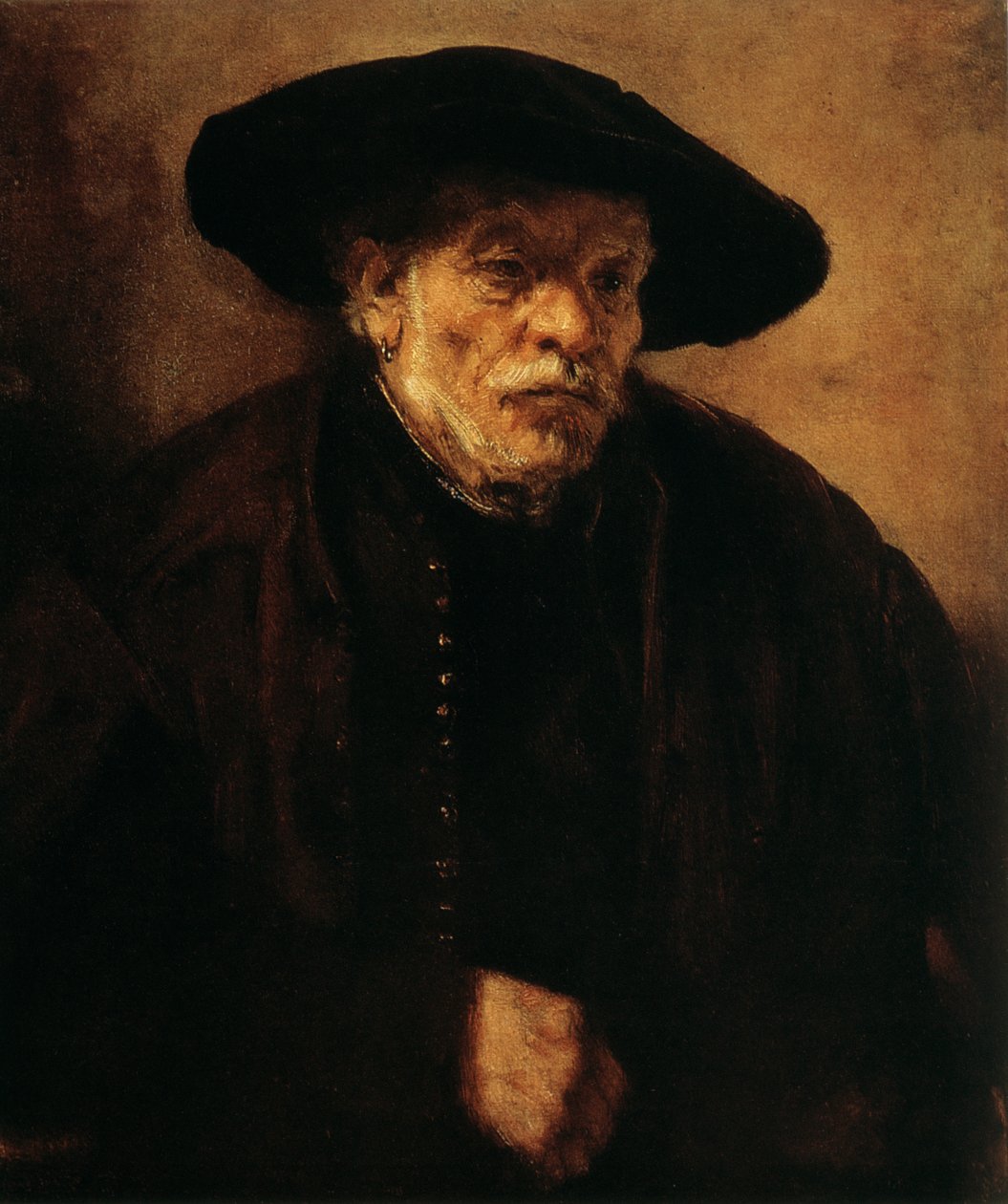 Rembrandtin veljen Andrien van Rijnin muotokuva, 1654 tekijältä Rembrandt van Rijn