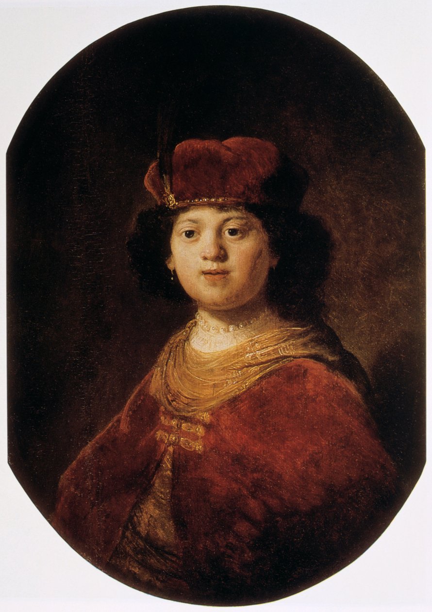 Pojan muotokuva, 1600-luku tekijältä Rembrandt van Rijn