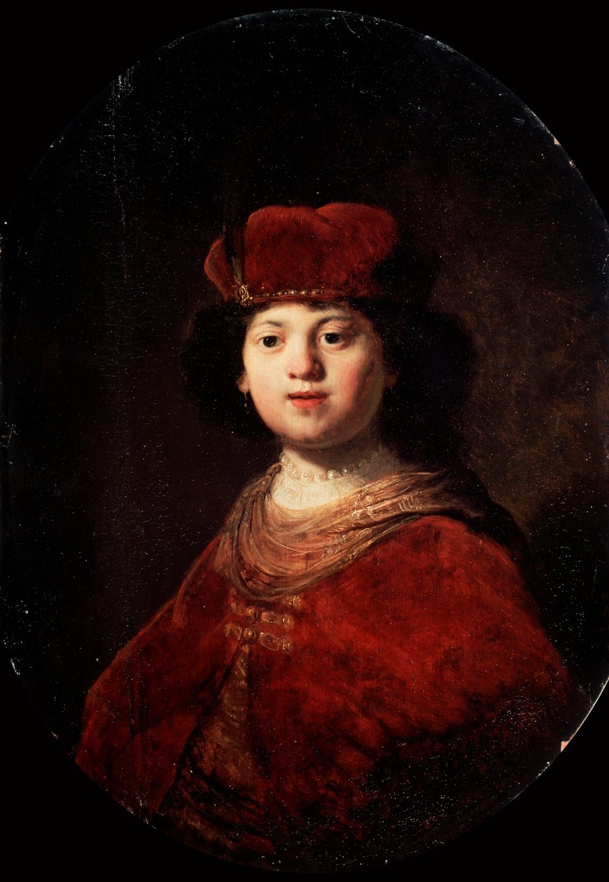 Pojan muotokuva, c1633 tekijältä Rembrandt van Rijn